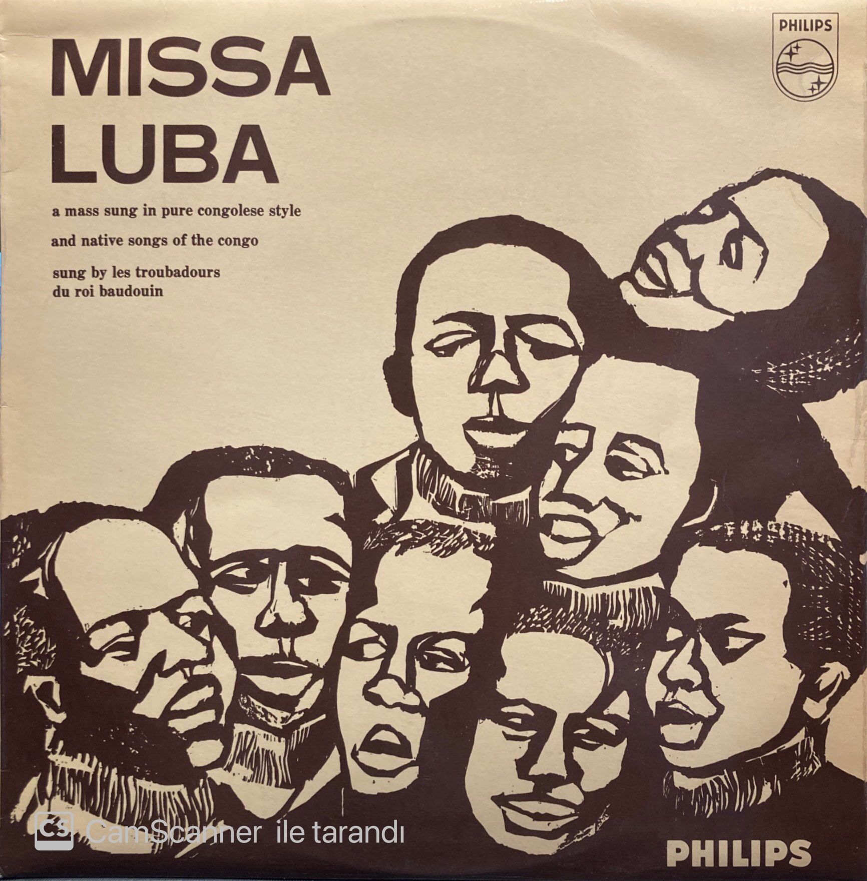Les Troubadours Du Roi Baudouin – Missa Luba LP