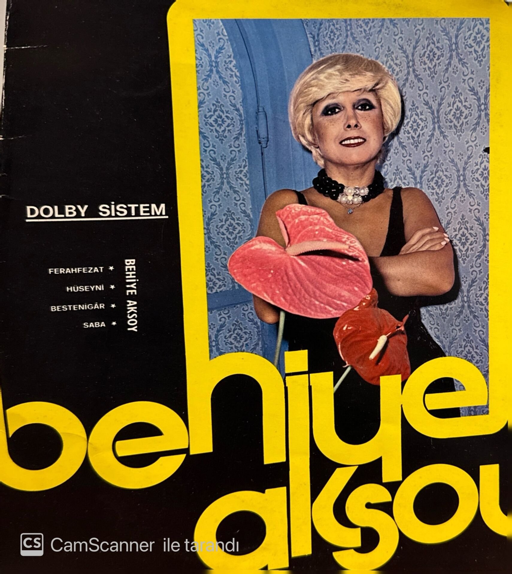 Behiye Aksoy – Unutulmayan Şarkılar Konseri LP
