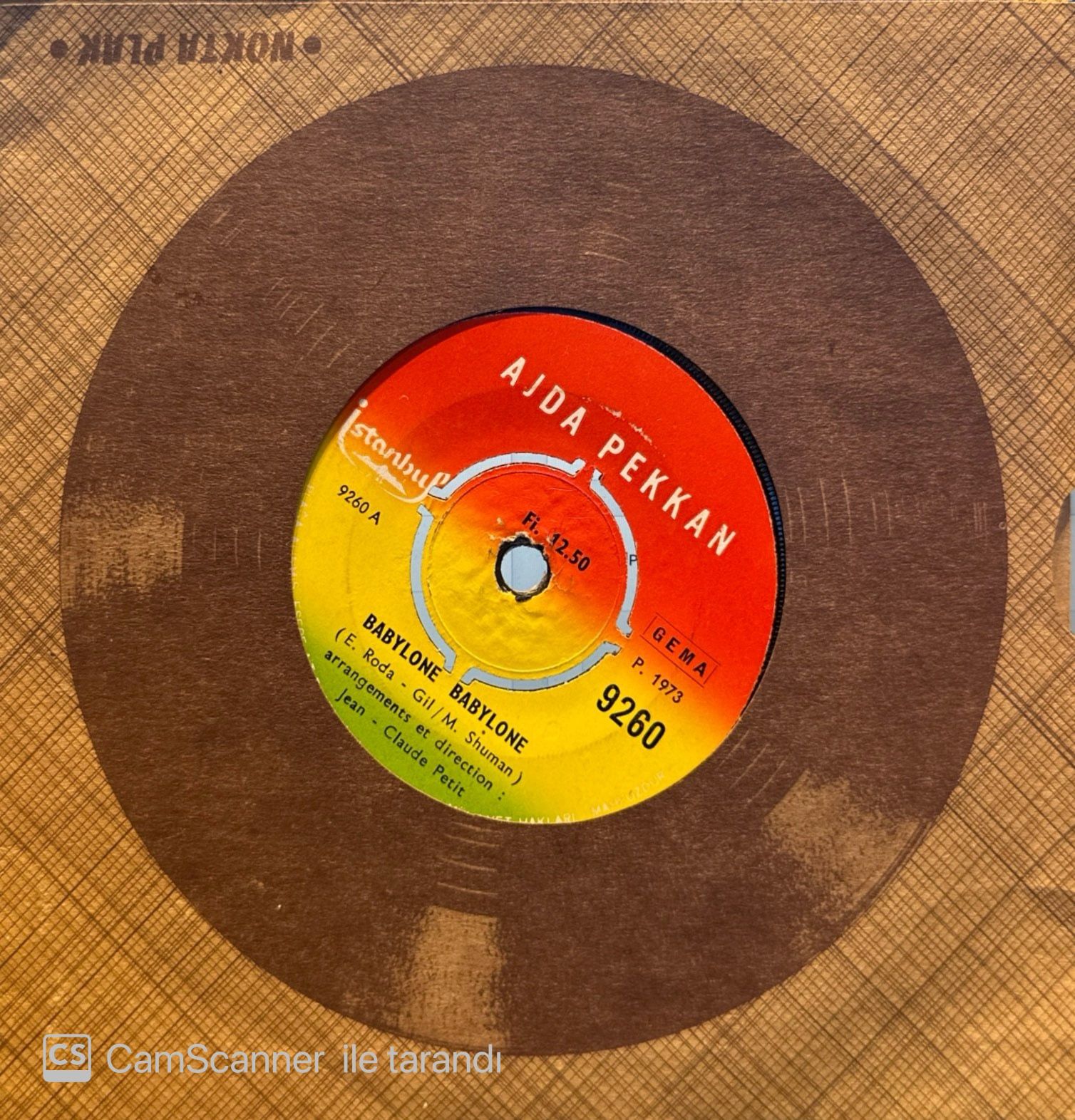 Ajda Pekkan - Babylobe Babylone / Viens Pleurer Dans Mon Couer 45'lik