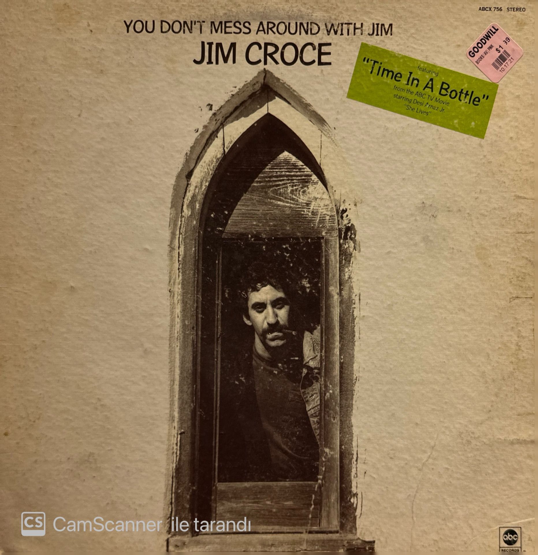 Jim Croce – You Don't Mess Around With Jim LP