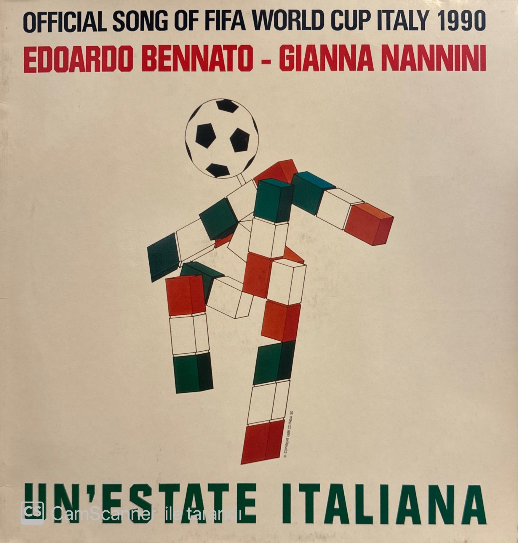 Edoardo Bennato - Gianna Nannini – Un'Estate Italiana MAXI
