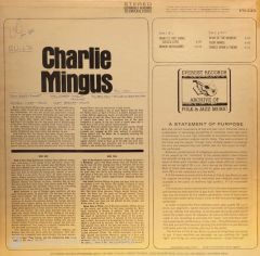 Charlie Mingus – Charlie Mingus LP