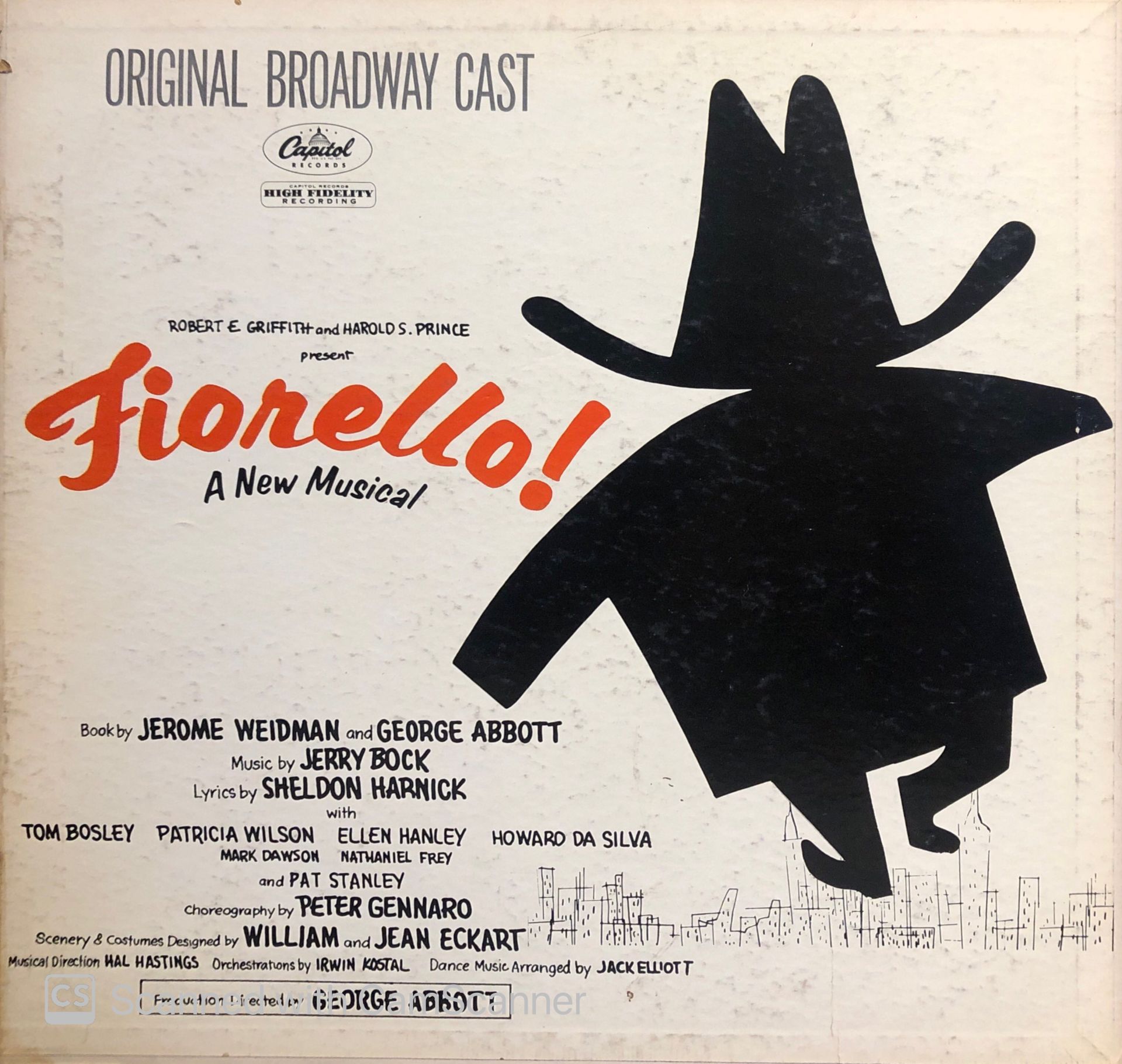''Fiorello!'' Original Broadway Cast – Fiorello! (A New Musical) LP