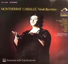 Montserrat Caballé, Giuseppe Verdi – Montserrat Caballè/Verdi Rarities LP