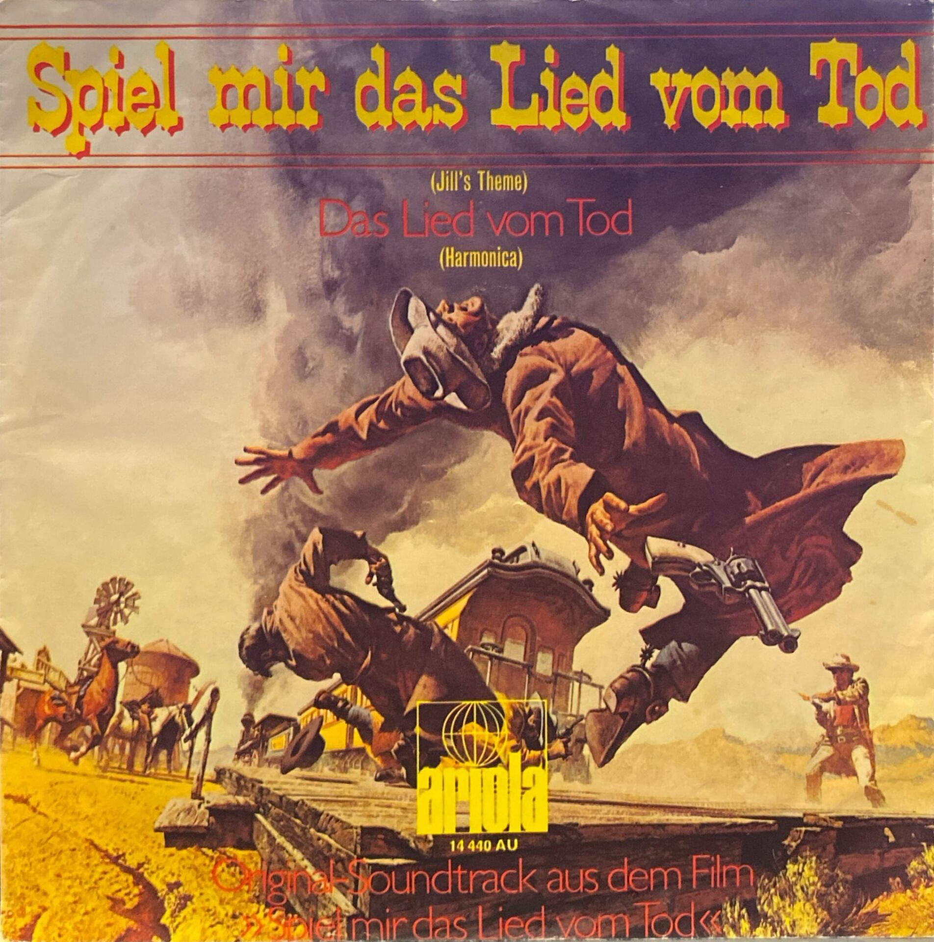 Ennio Morricone – Spiel Mir Das Lied Vom Tod ( Once Upon a Time in the West ) / Das Lied Vom Tod (Harmonica)  45'lik