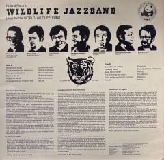 Roland Fisch's Wildlife Jazzband* – Listen To The Tigers LP