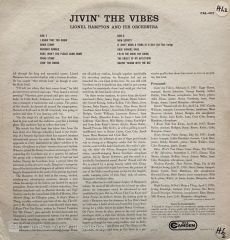 Lionel Hampton And His Orchestra – Jivin' The Vibes LP