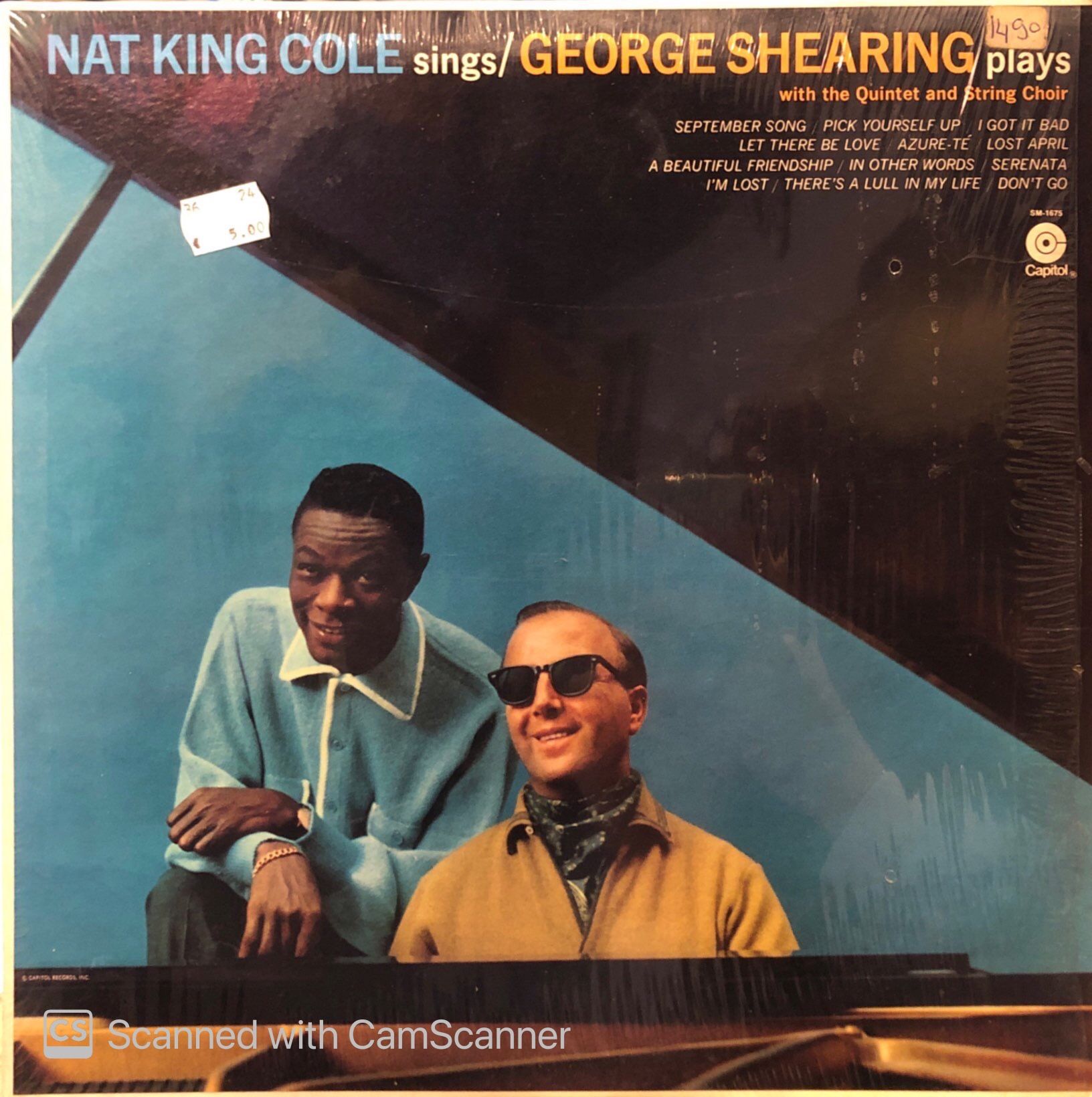 Nat King Cole & George Shearing – Nat King Cole Sings / George Shearing Plays LP
