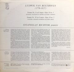 Beethoven - Sviatoslav Richter – Beethoven Piano Sonatas LP
