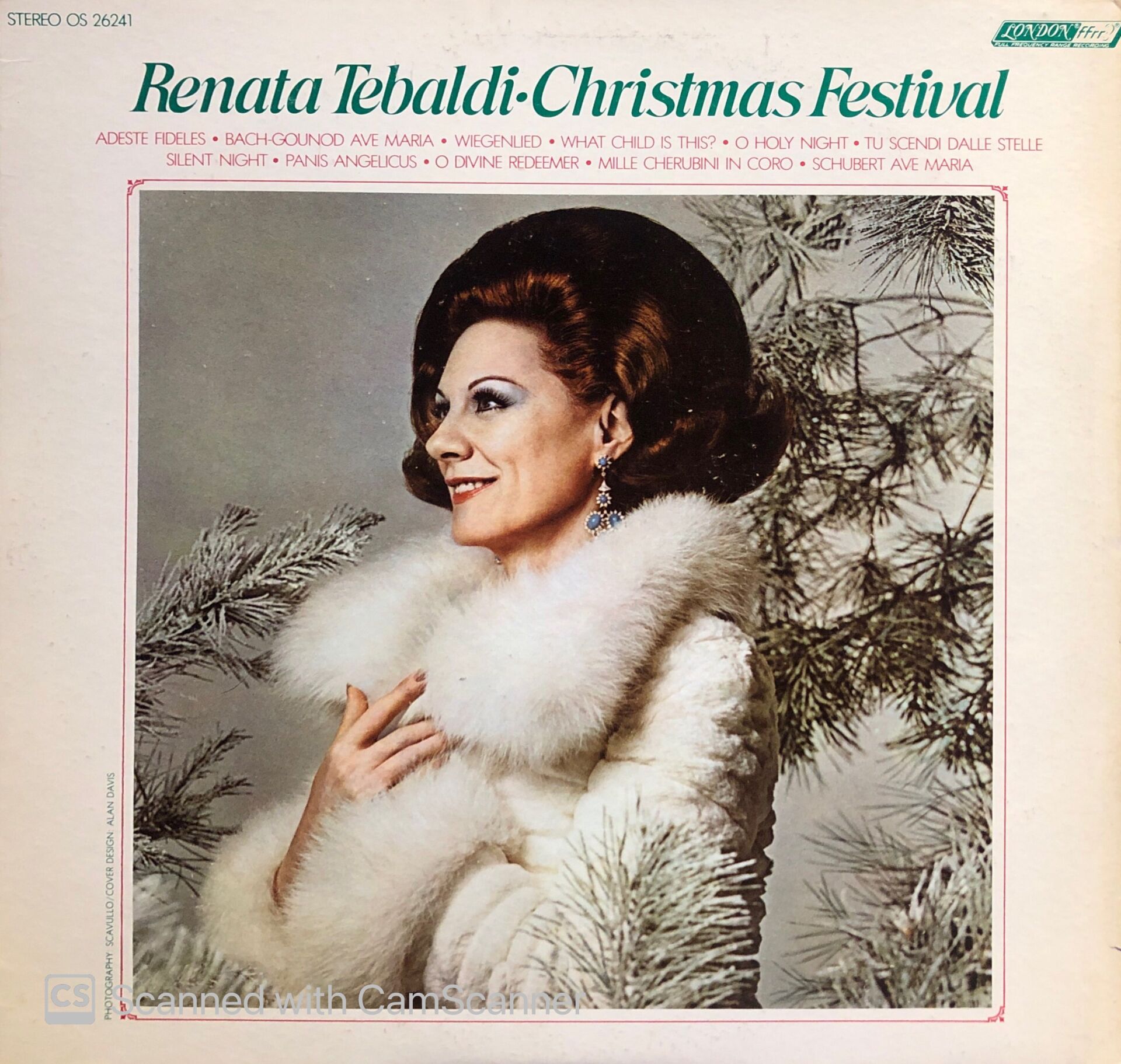 Renata Tebaldi – Christmas Festival LP