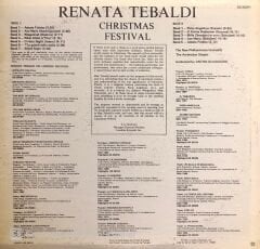Renata Tebaldi – Christmas Festival LP