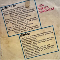 Cem Karaca & Kardaşlar - Karayılan / Lümüne 45'lik
