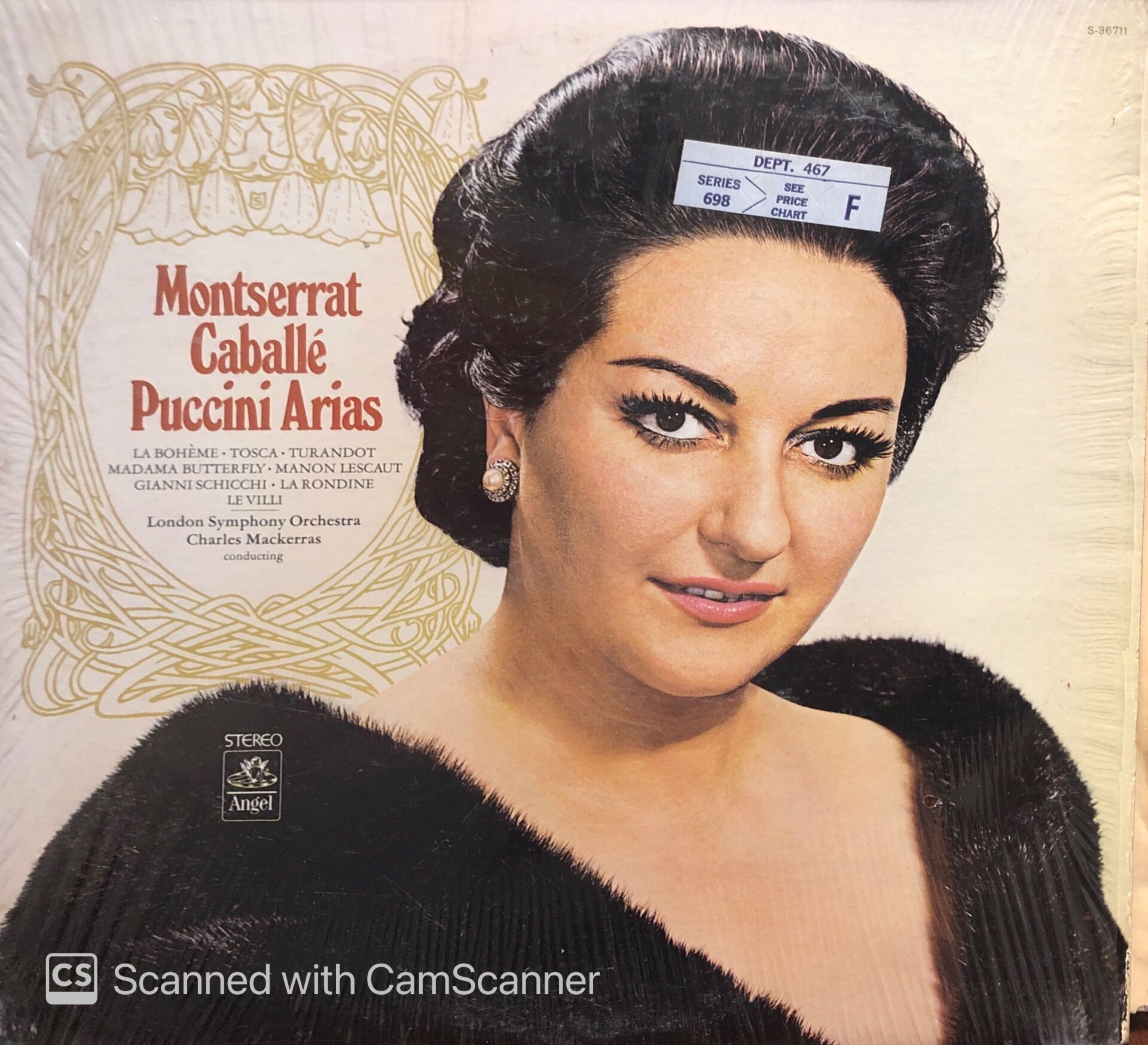 Puccini - Montserrat Caballé – Puccini Arias LP
