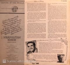 Sergio Bruni – Neapolitan Songs LP