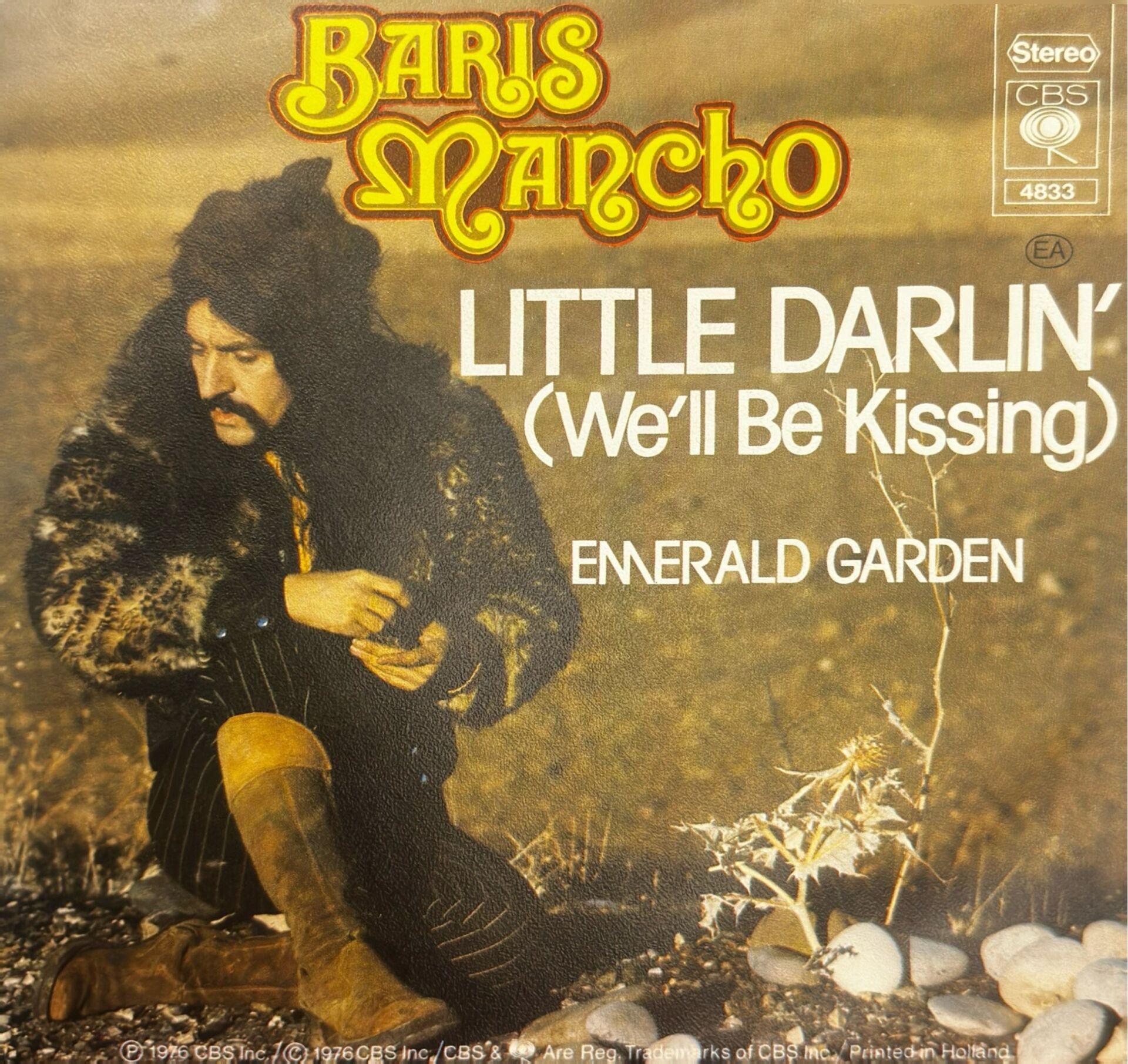 Baris Mancho* – Little Darlin' (We'll Be Kissing) / Emerald Garden 45’lik