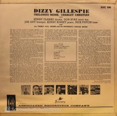 Dizzy Gillespie, Charlie Christian, Thelonious Monk – The Great Dizzy Gillespie LP