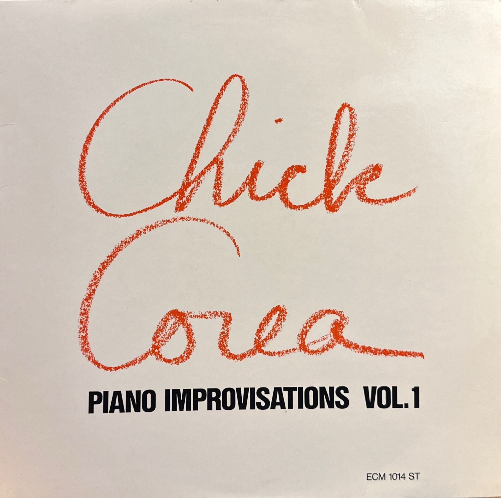 Chick Corea – Piano Improvisations Vol. 1 lp