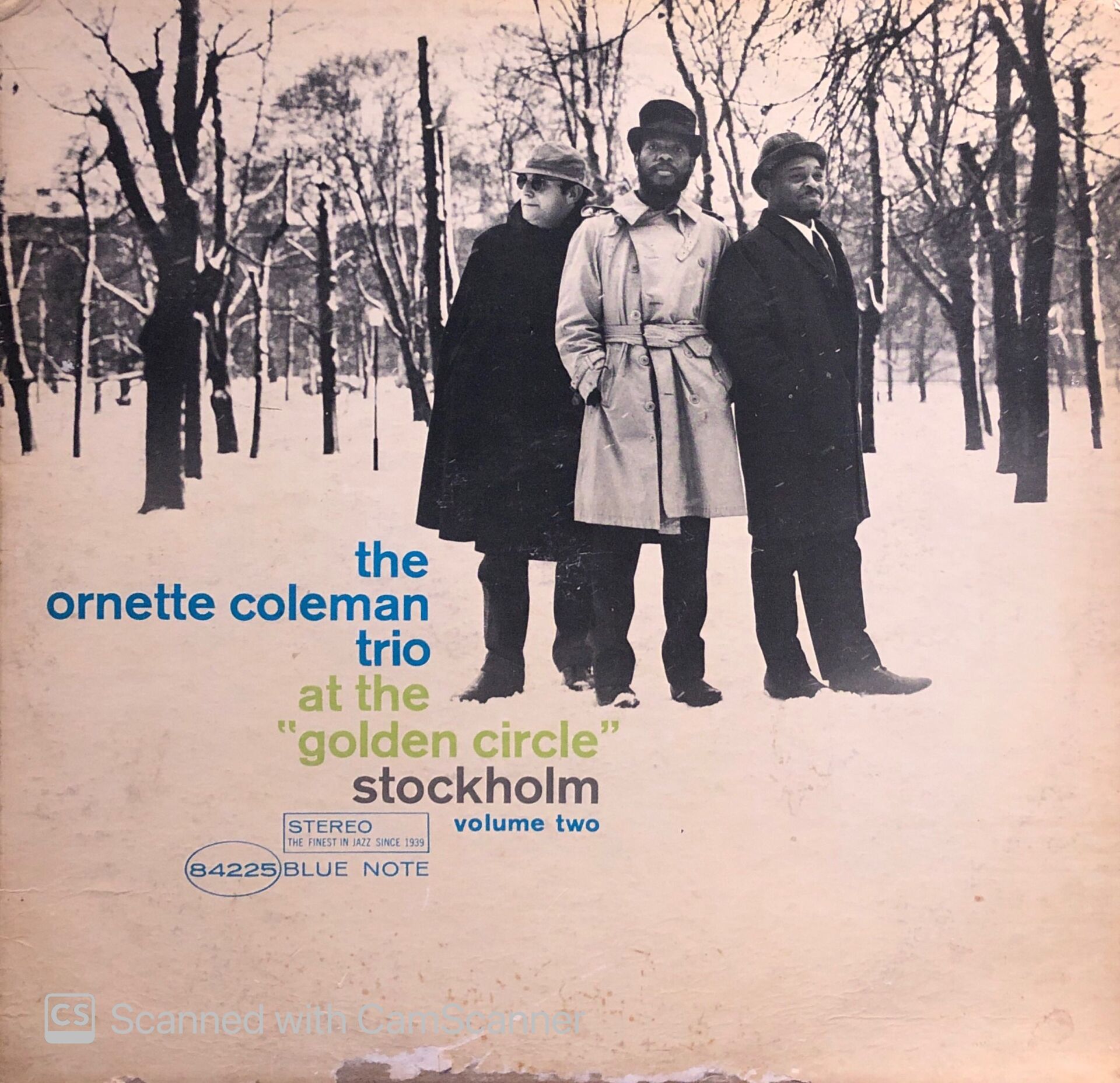 The Ornette Coleman Trio – At The ''Golden Circle'' Stockholm - Volume Two LP