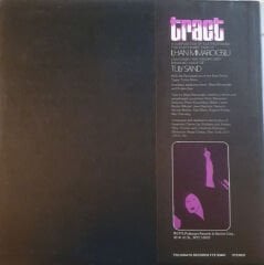 İlhan Mimaroğlu, Tuly Sand – Tract (A Composition Of Agitprop Music For Electromagnetic Tape) LP