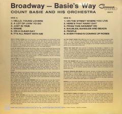 Count Basie Orchestra – Broadway Basie's...Way LP