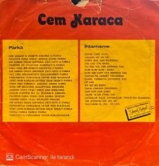 Cem Karaca - Parka / İhtarname 45'lik