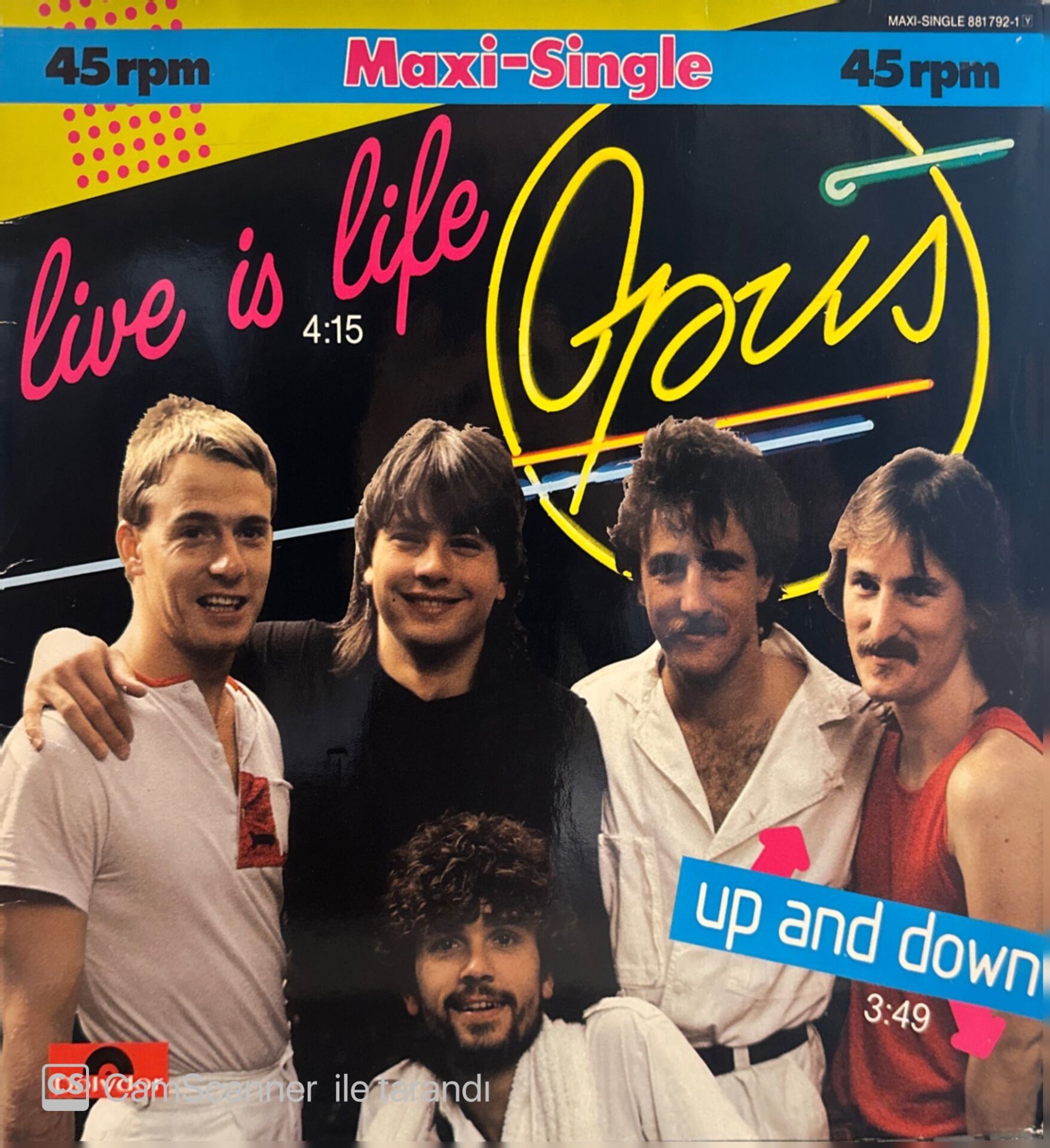 Opus – Live Is Life MAXI