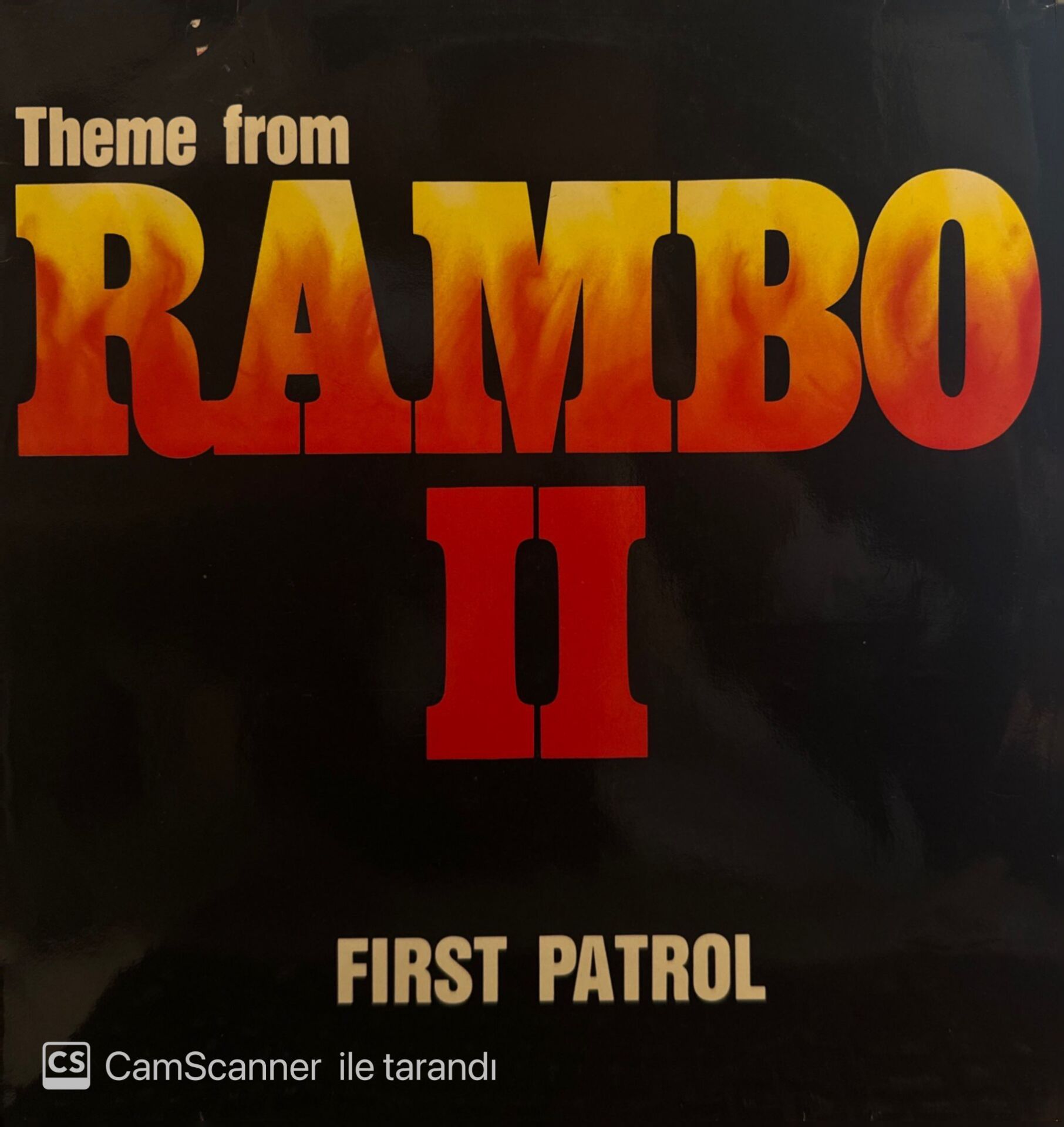 First Patrol – Theme From Rambo II MAXI