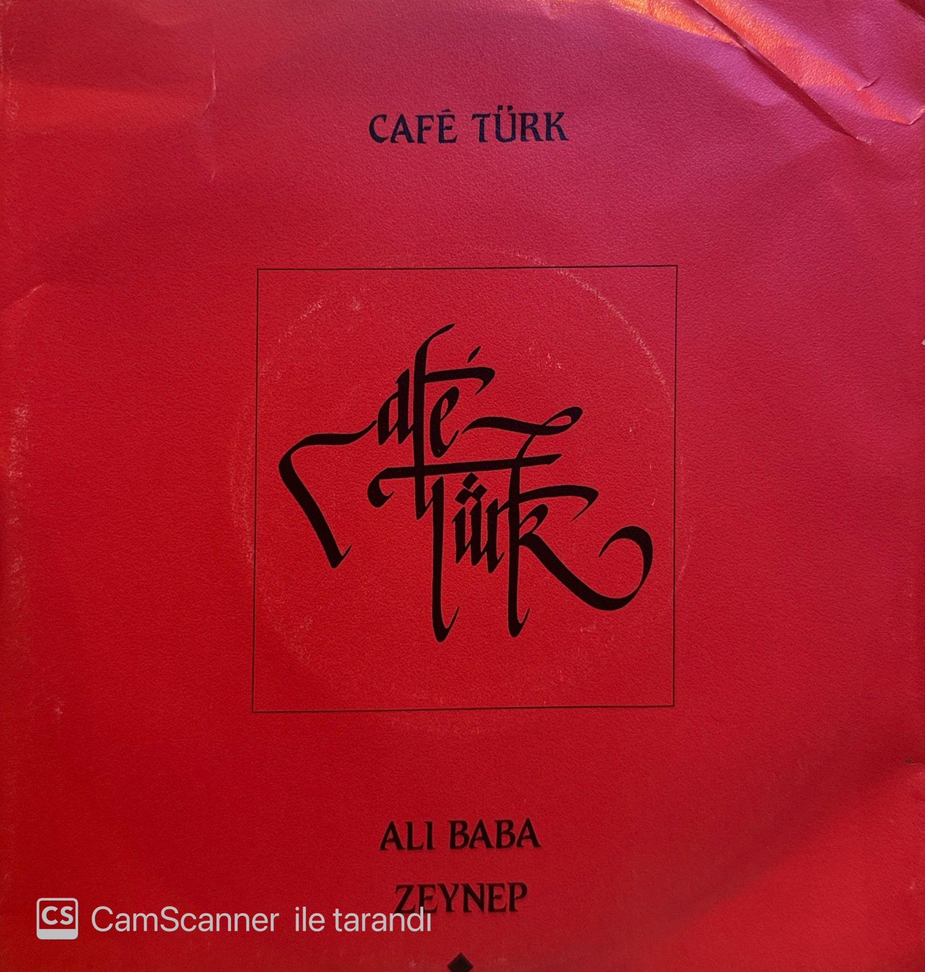 Cafe Türk – Ali Baba / Zeynep 45'lik