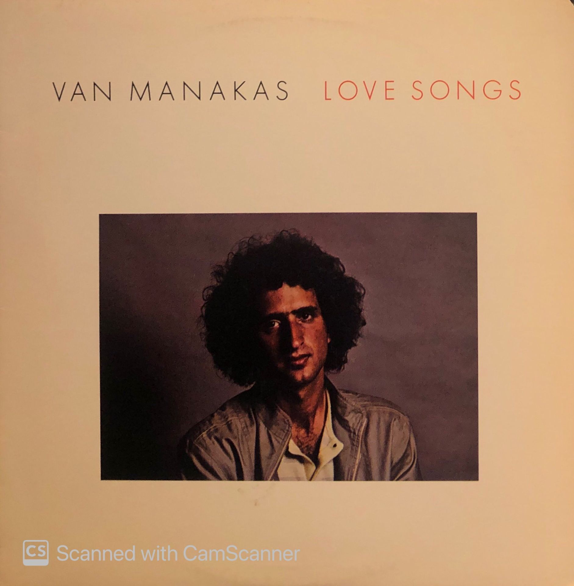 Van Manakas – Love Songs LP