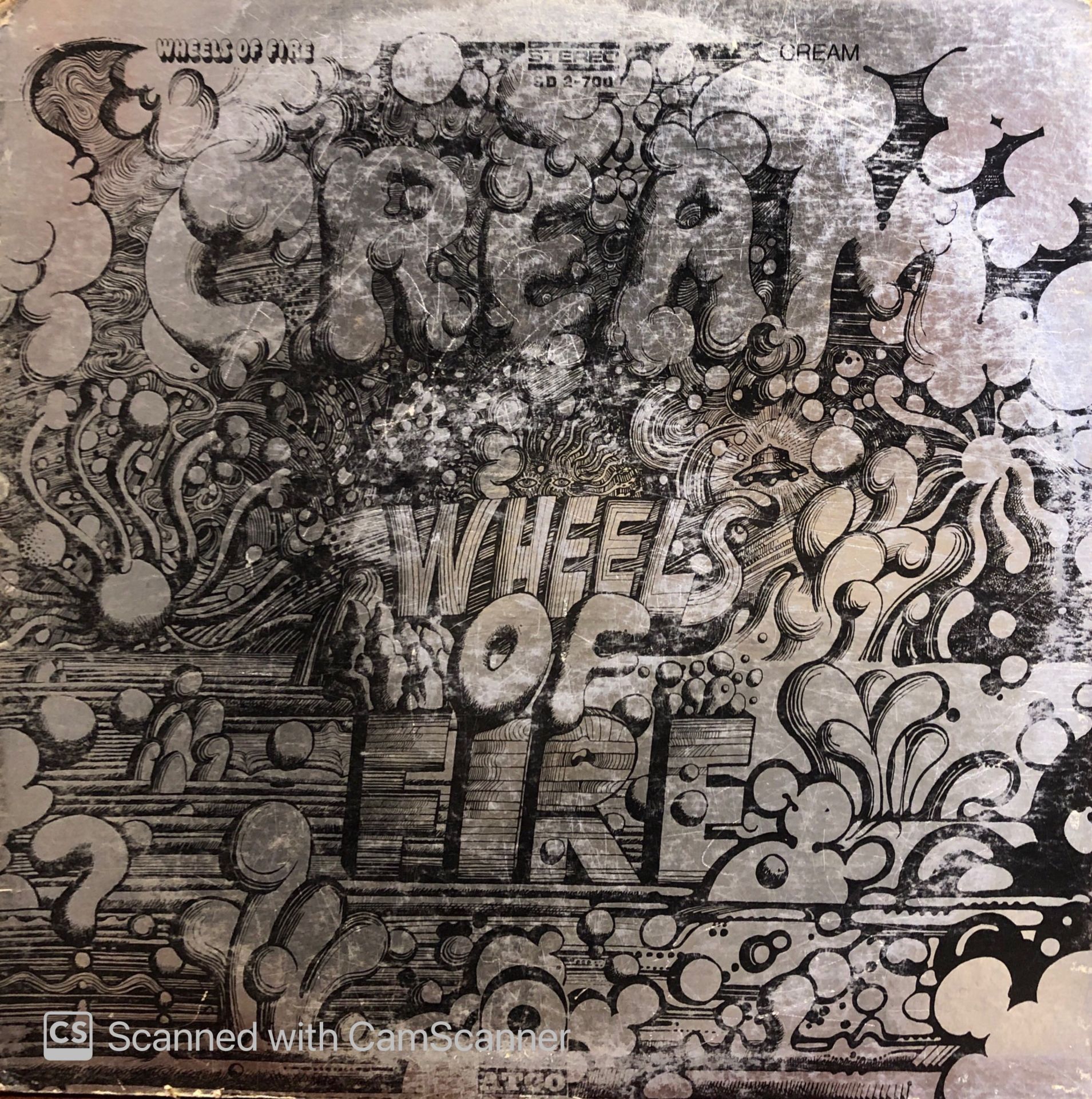 Cream – Wheels Of Fire LP
