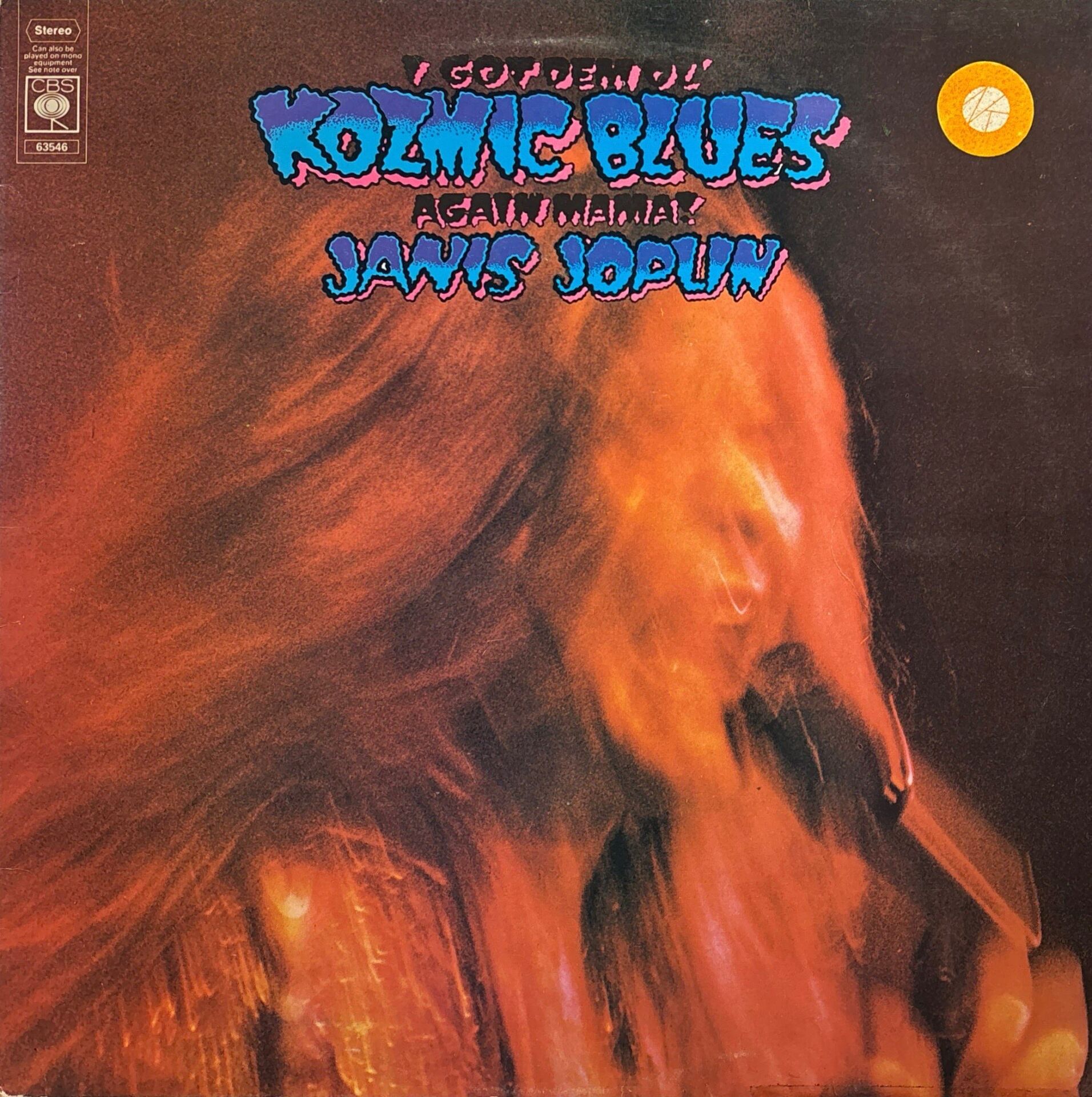 Janis Joplin – I Got Dem Ol' Kozmic Blues Again Mama! LP