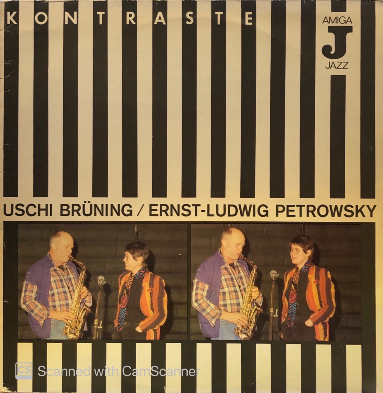 Uschi Brüning / Ernst-Ludwig Petrowsky – Kontraste LP
