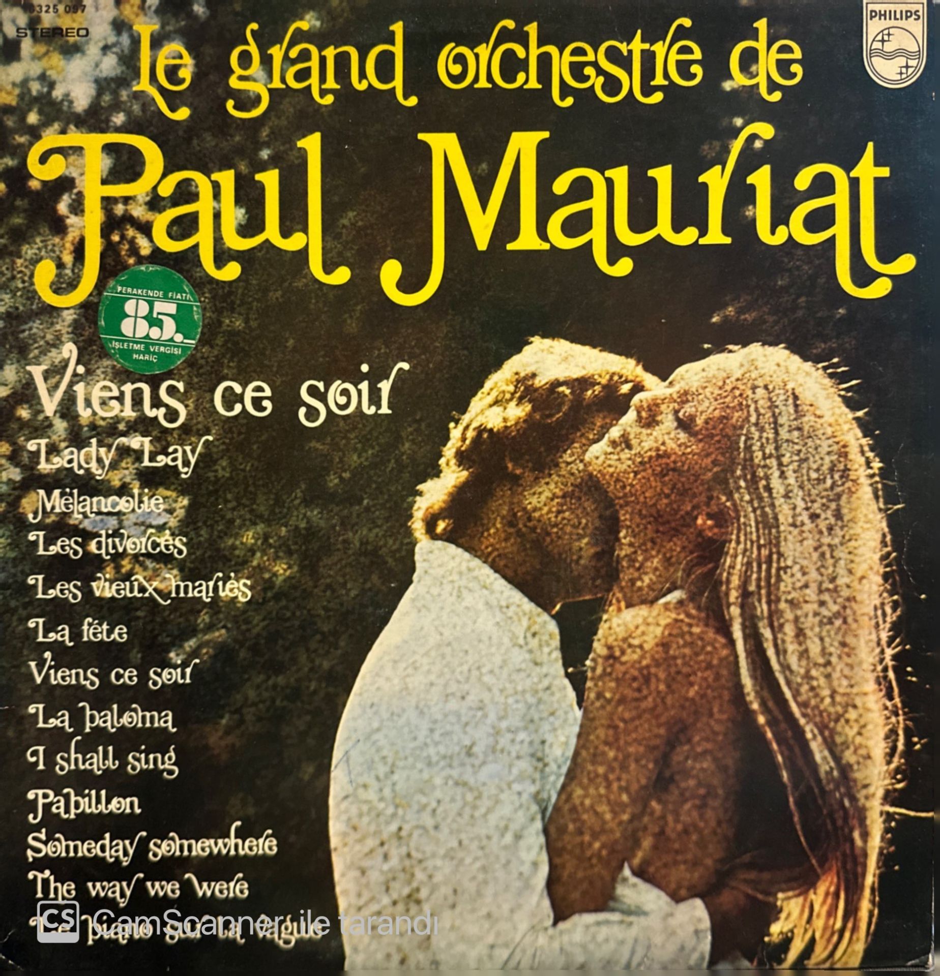 Le Grand Orchestre De Paul Mauriat – The Way We Were LP