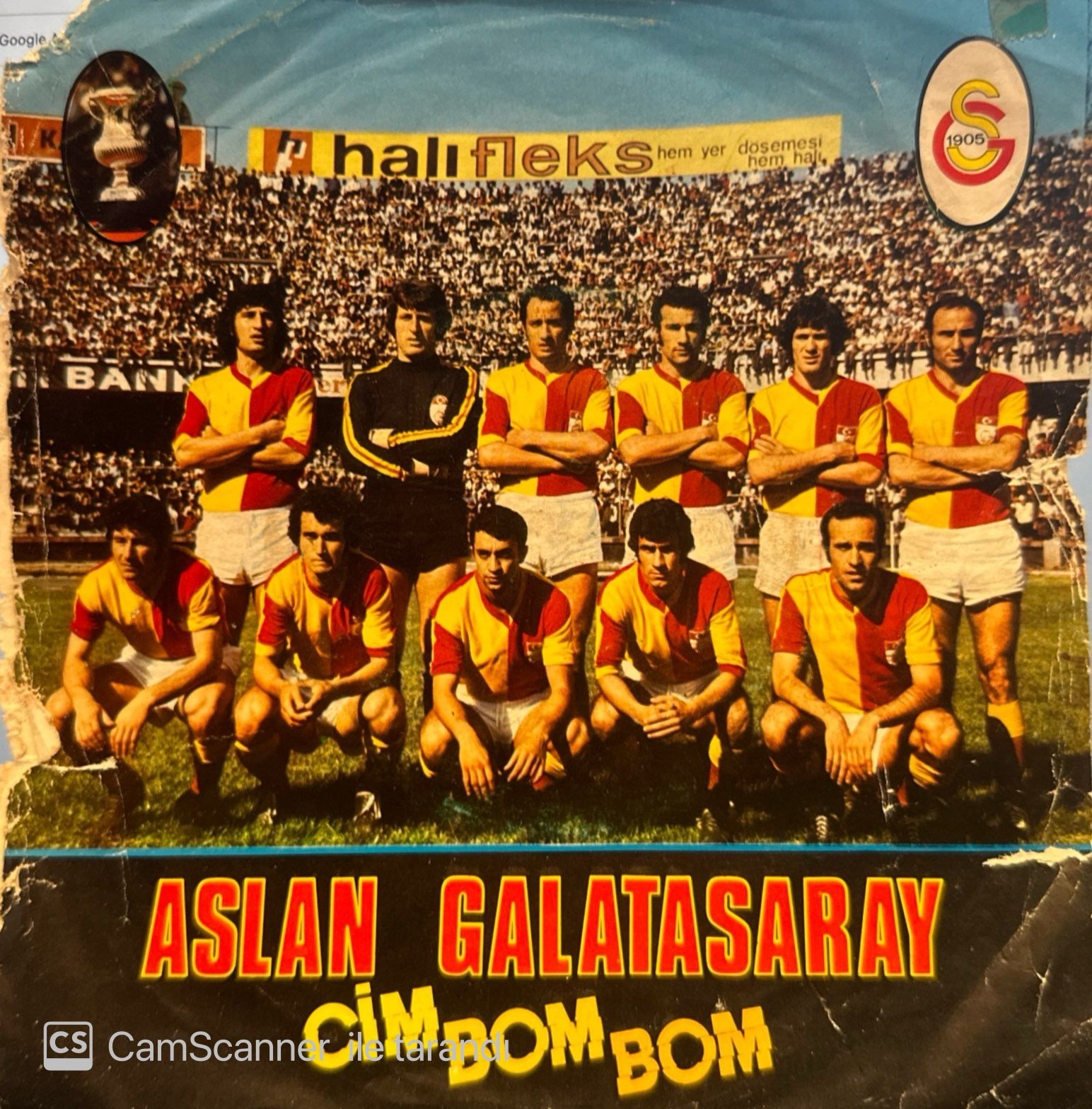 Yıldırım Gürses – Aslan Galatasaray Cimbombom ( Şampiyon Galatasaray Marşı / Galatasaray'ın Altın Yılı )
