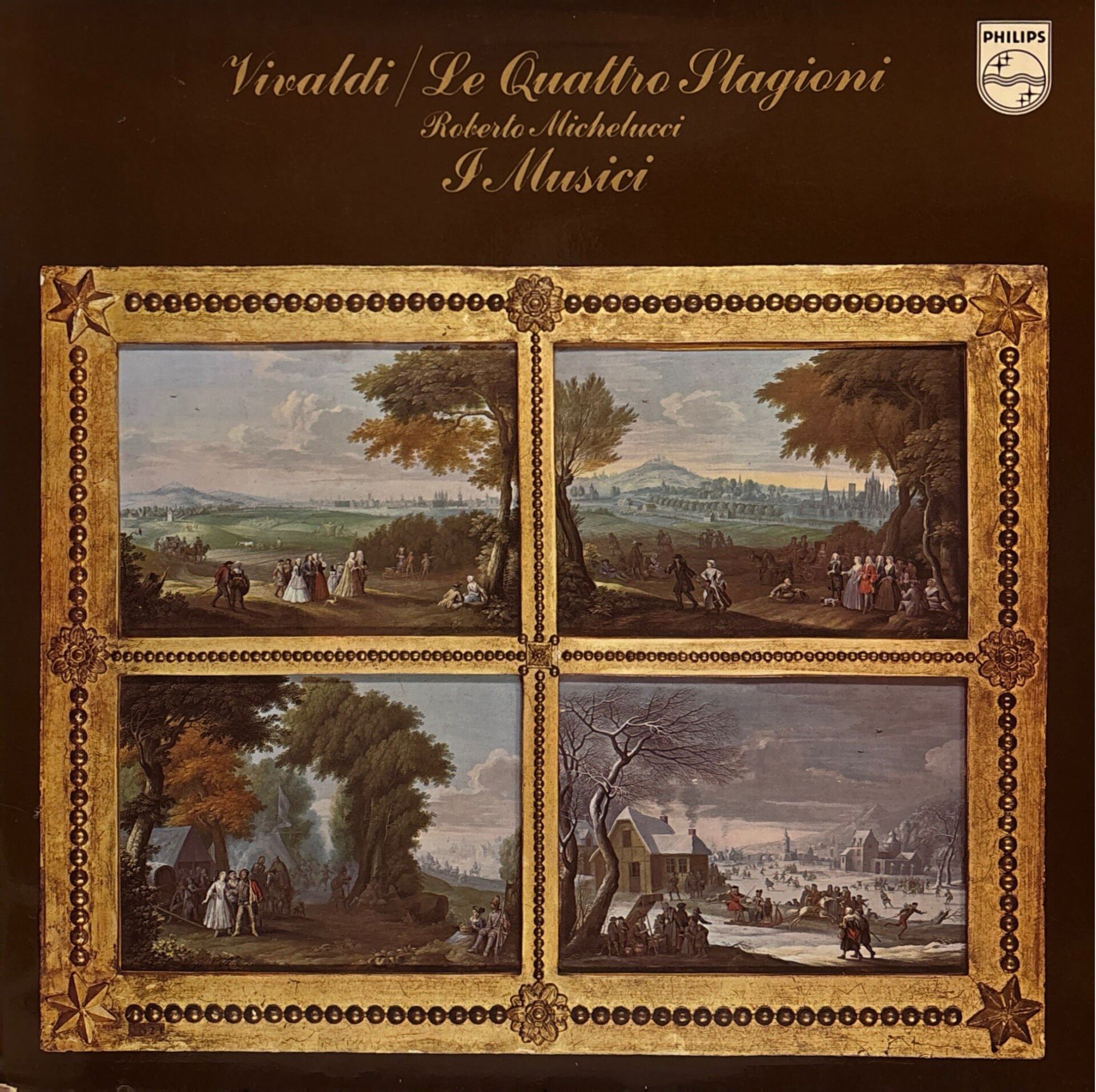 Antonio Vivaldi - Roberto Michelucci, I Musici – Le Quattro Stagioni lp