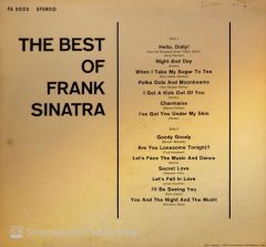 Frank Sinatra – 25 Years Of Sinatra - The Best Of Frank Sinatra LP