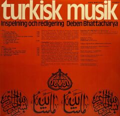 Turkisk Musik LP