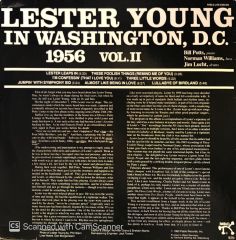Lester Young – ''Prez'' Vol. II LP