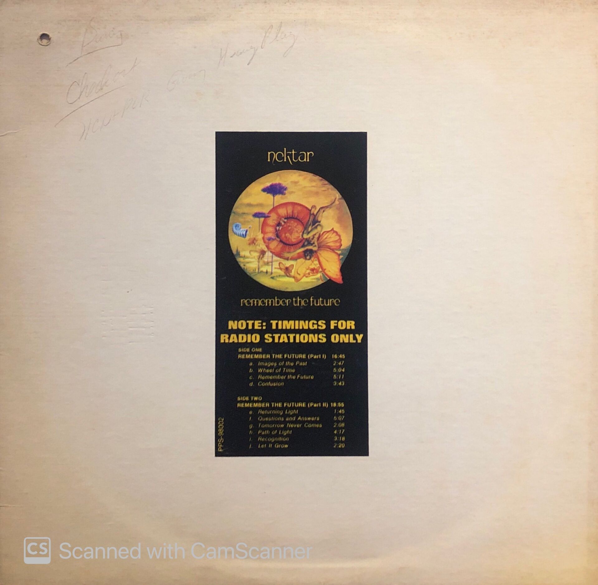 Nektar – Remember The Future LP