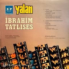 İbrahim Tatlıses – Yalan LP