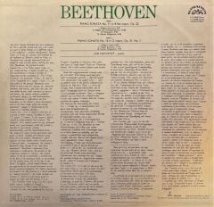 Beethoven* - Jan Novotný – Piano Sonatas (No. 11 In B Flat Major Op.22 / No.16 In G Major Op.31. No.1) LP