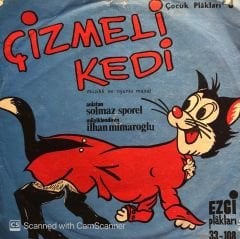 İlhan Mimaroğlu & Solmaz Sporel - Çizmeli Kedi Müzikli ve Oyunlu Masal 45lik