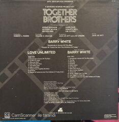 Barry White, Love Unlimited, The Love Unlimited Orchestra* – Together Brothers (Original Motion Picture Soundtrack) LP