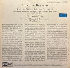 Beethoven* - Yehudi Menuhin, Otto Klemperer, Das Neue Philharmonia Orchester London* – Violinkonzert In D-Dur (Op. 61) LP