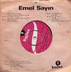 Emel Sayın - Aşkın Kanunu / Senin Yüzünden 45lik