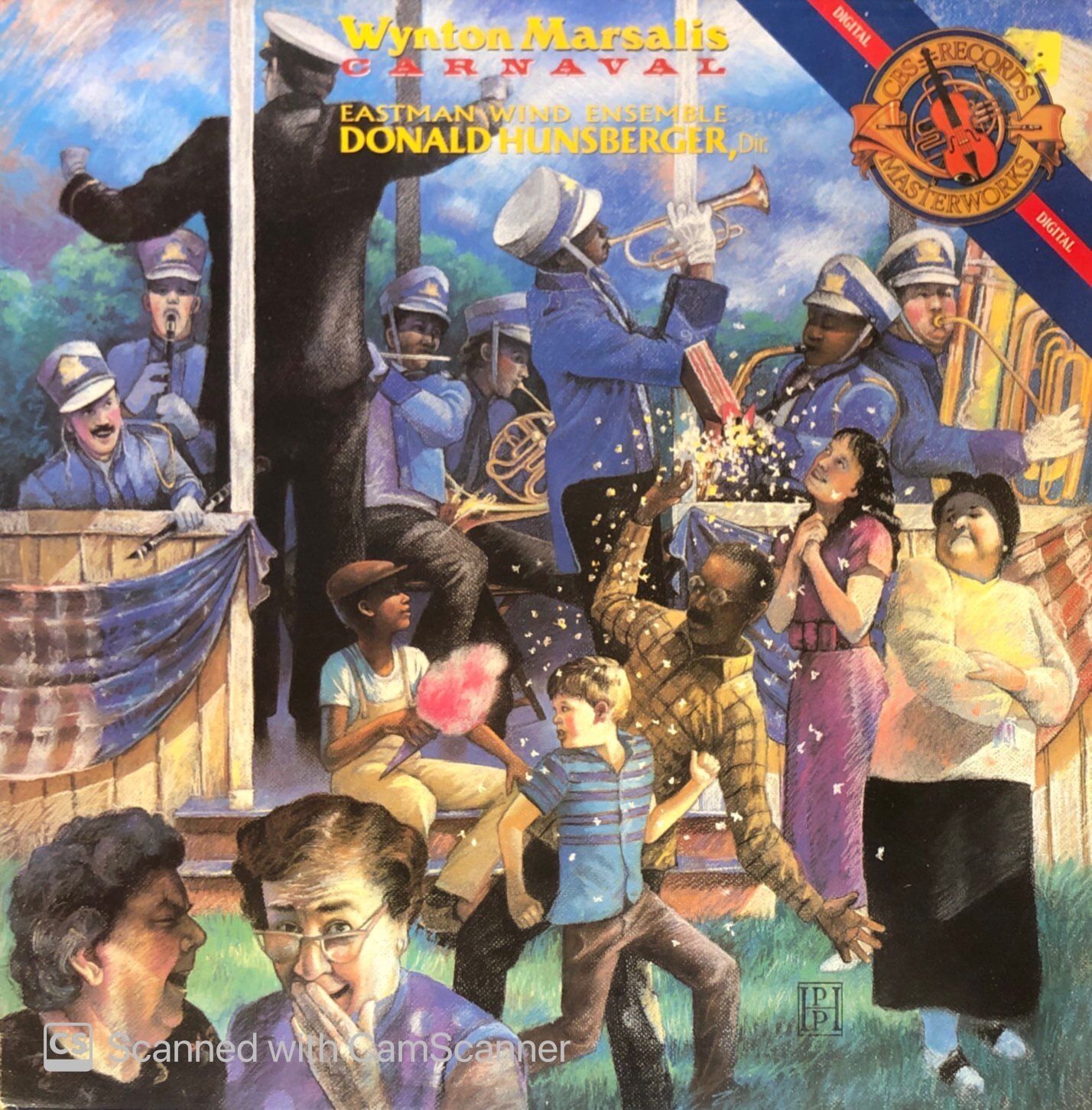 Wynton Marsalis, Eastman Wind Ensemble, Donald Hunsberger – Carnaval LP