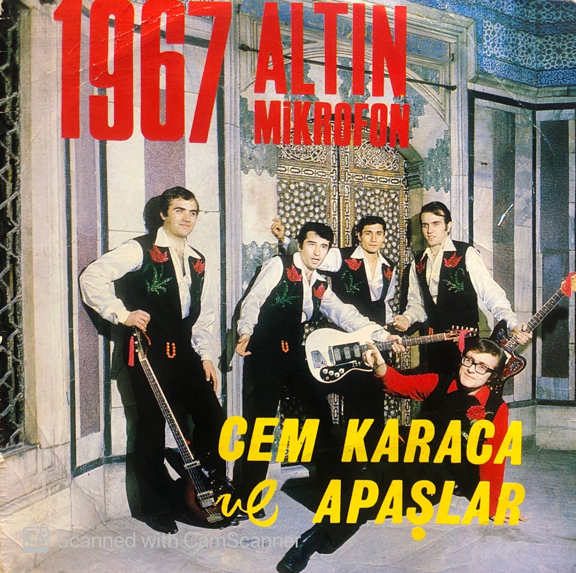 1967 Altın Mikrofon - Cem Karaca ve Apaşlar - Emrah / Karacaoğlan 45lik