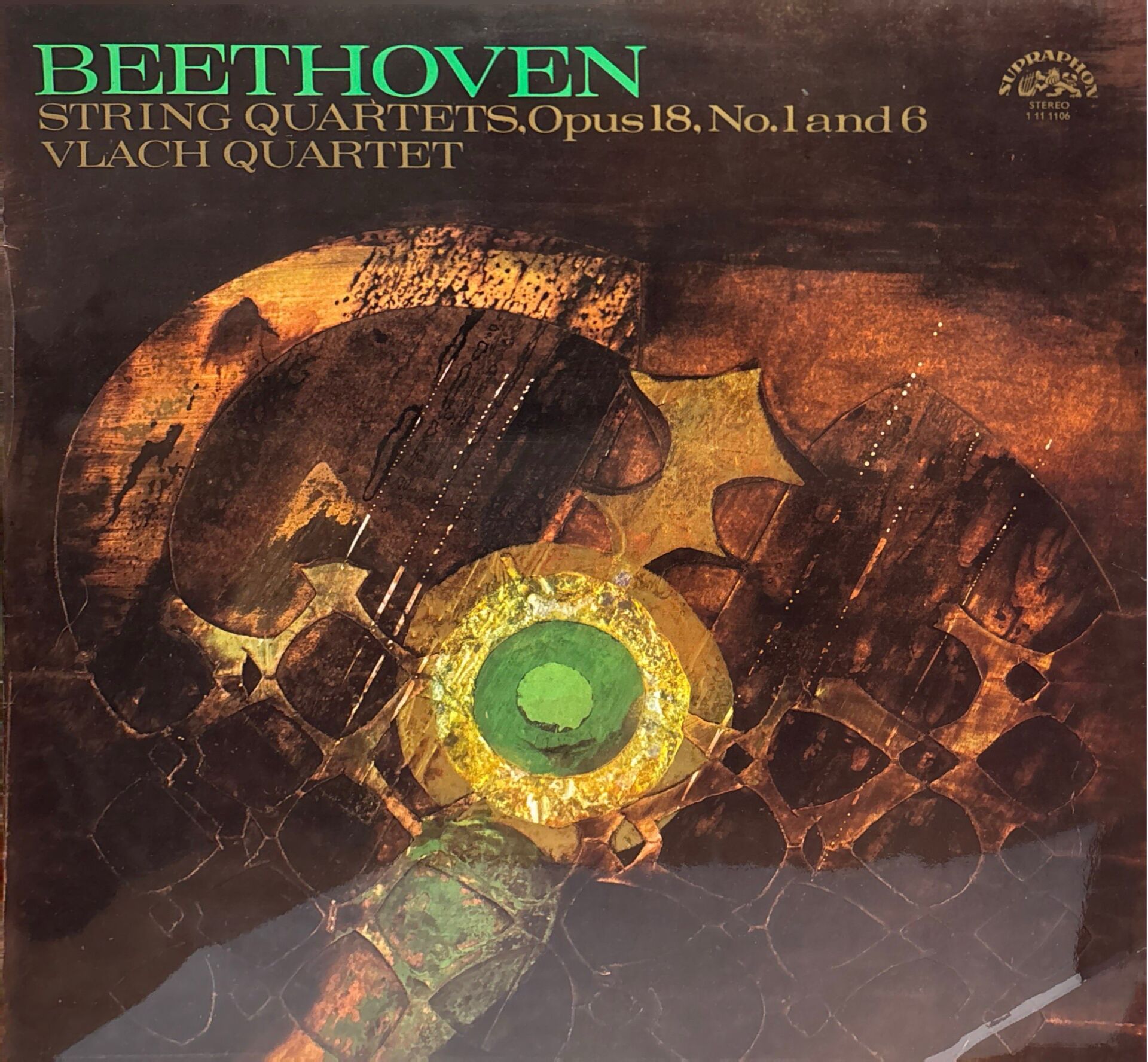 Ludwig van Beethoven, Vlach Quartet – String Quartets, Opus 18, N°1 And 6 LP