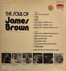 James Brown And His Famous Flames – The Soul Of James Brown LP