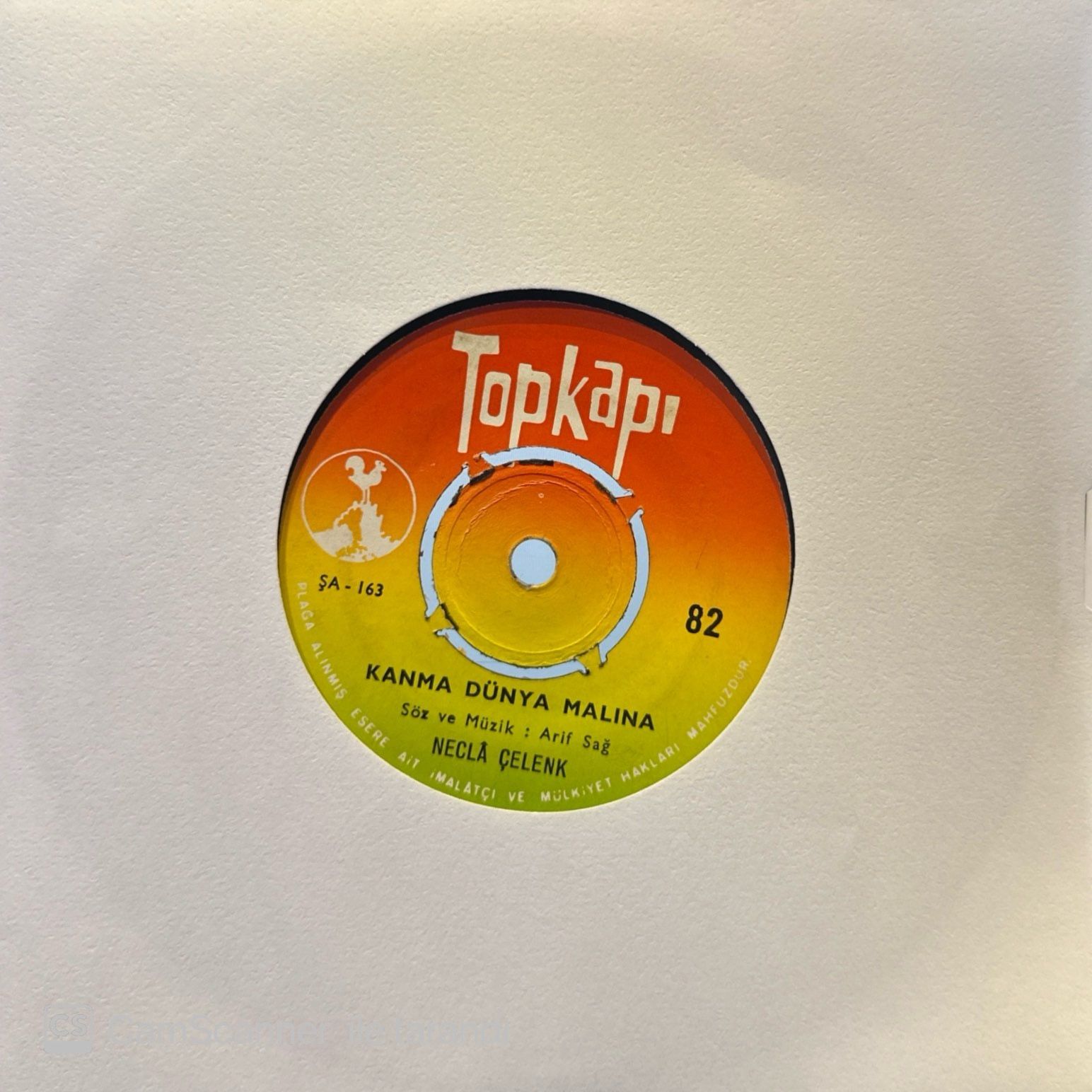 Necla Çelenk - Arkadaş / Kanma Dünya Malına 45'likq